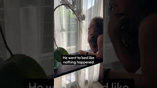 He went to sleep like nothing happened. And you…. #avoidantbehavior #overthinker
