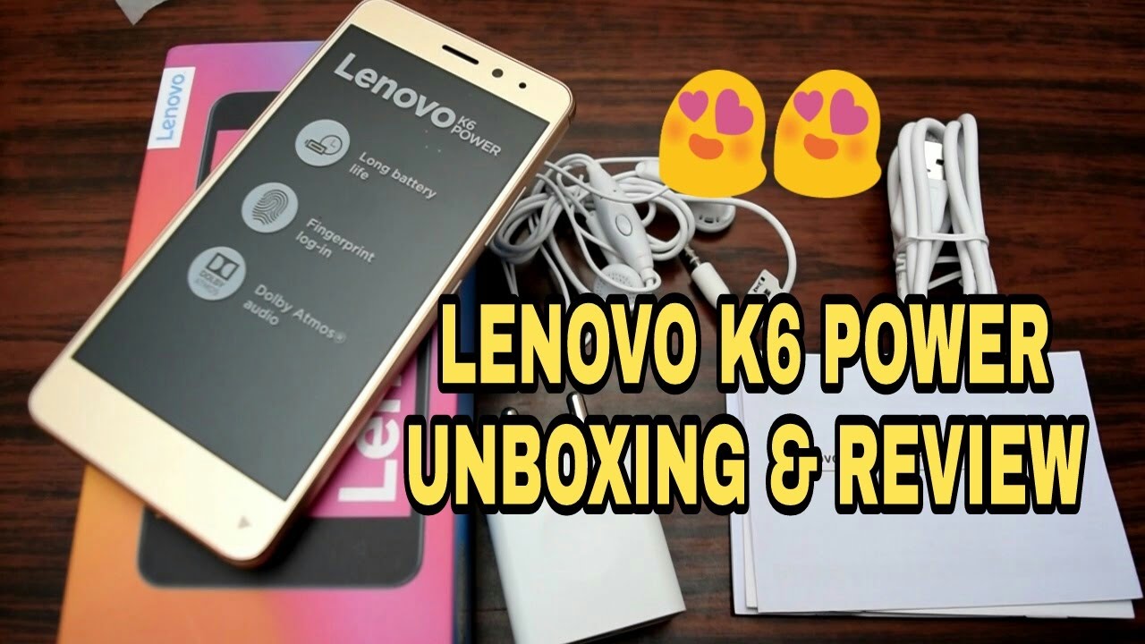 LENOVO K6 POWER - Unboxing and Full Review