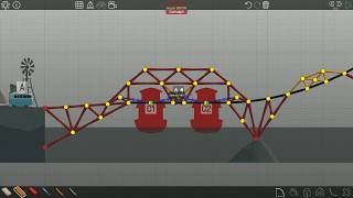 Poly Bridge [Ep 6]: Some poorly designed bridges that work...(2-8,2-9)