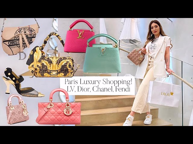 Paris FLAGSHIP LOUIS VUITTON LUXURY SHOPPING Vlog PART 1 → Louis Vuitton  Maison Champs-Élysées 