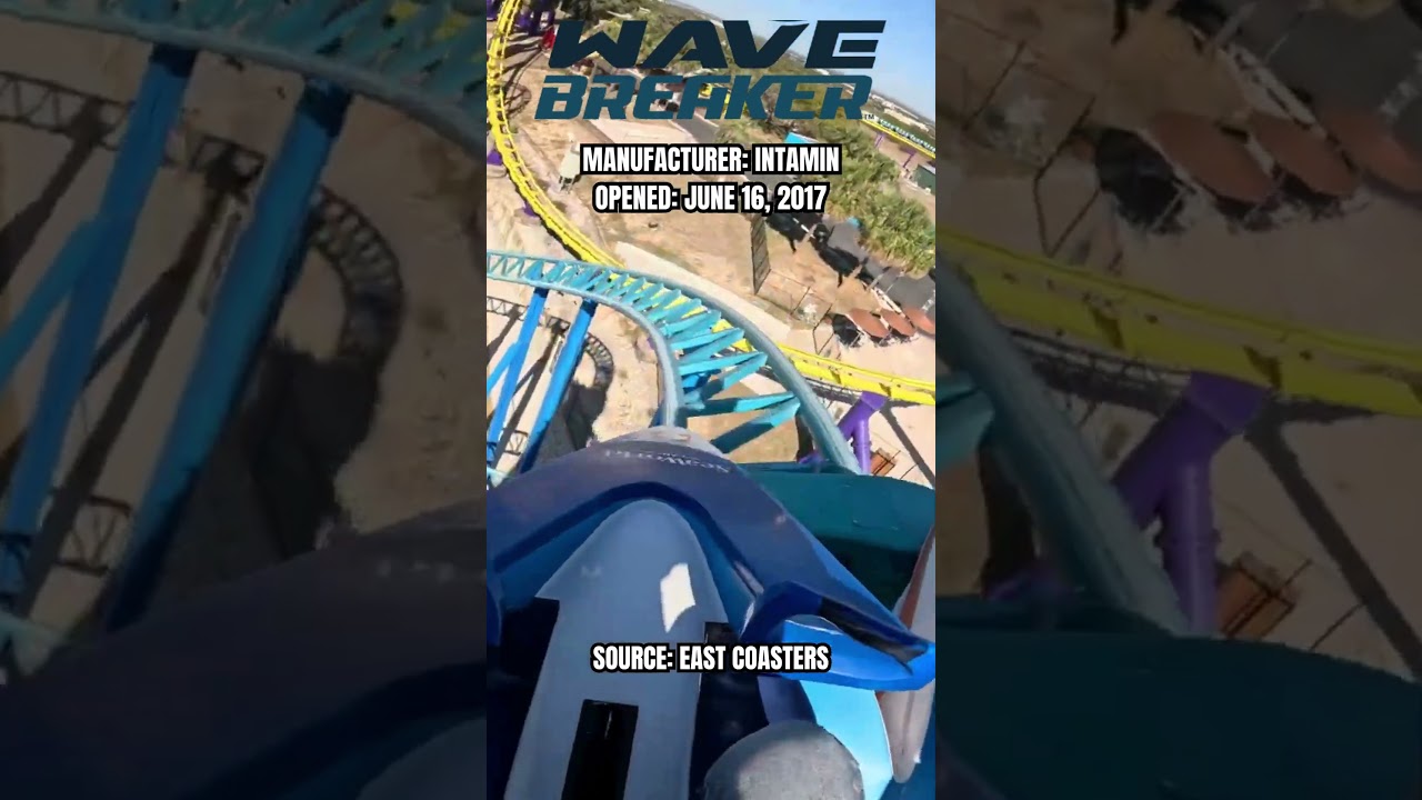 Every Roller Coaster at SeaWorld San Antonio in 60 Seconds! #rollercoaster
