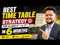 BEST TIME TABLE FOR ONLINE STUDENTS 🌟 | Subject Wise Study Plan For 9th to 12th
