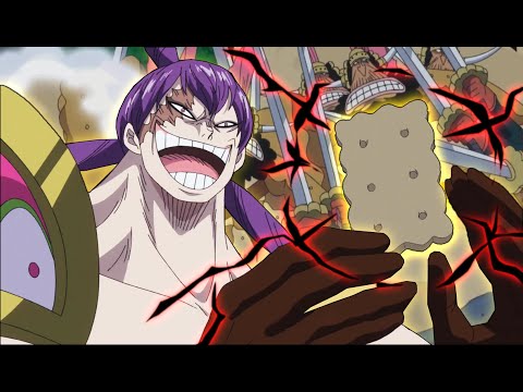 Charlotte Cracker | Bisu Bisu no Mi | All Attacks and Abilities |【1080p】 | Whole Cake island Arc