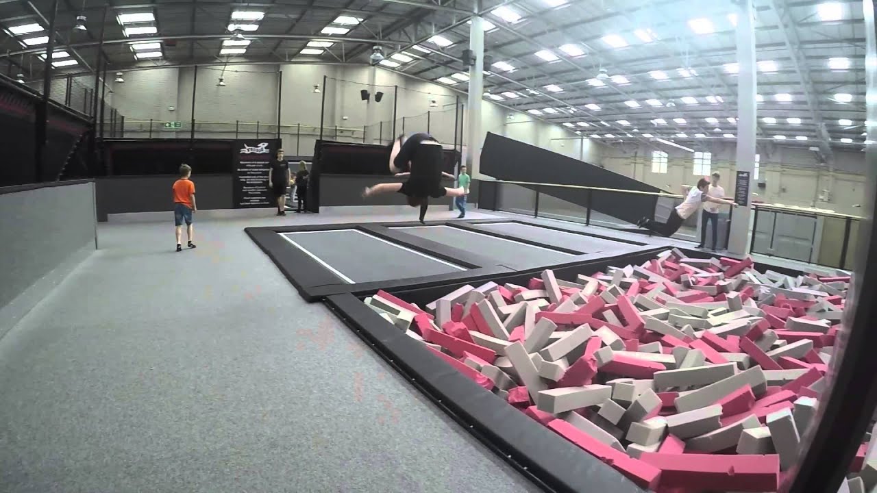 Freedog trampoline park Swindon YouTube