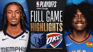 Game Recap Thunder 131, Grizzlies 80
