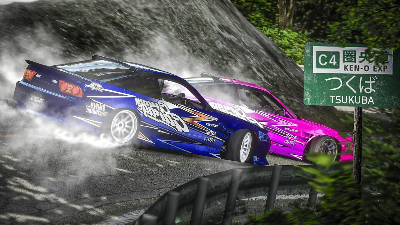 УЛЕТЕЛ В ЯПОНИЮ, ЧТОБЫ ДАТЬ ДЖАЗУ В ГОРАХ! СОЧНЫЙ JDM ДРИФТ В ГОРАХ! (ASSETTO CORSA)