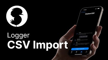 Logger Logbook - CSV Import Tutorial