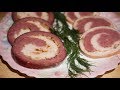 Красно-белые рулеты (говядина + курица) / Red-white rolls (beef + chicken)