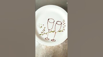 sauce plating technique/skills 35 #youtubeshorts #viral