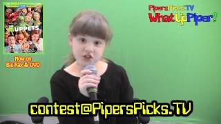 HOW TO WIN a MUPPETS BLU-RAY/DVD! PiPeR'S PiPeRiFiC CONTEST & Kermit BLOOPER talk!
