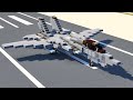 Minecraft F-14 Tomcat Fighter Jet Tutorial