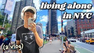 moving back to NYC and living alone