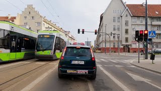 Poland / Olsztyn - Drive Tour. 4K gopro11