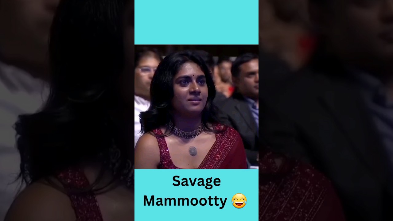 Mammootty savage speech at award function 🫣🔥