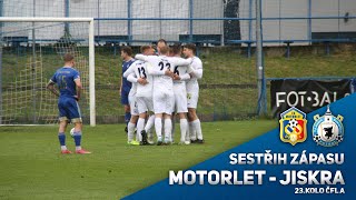 SESTŘIH | FK Motorlet Praha - TJ Jiskra Domažlice - 20.4.2024