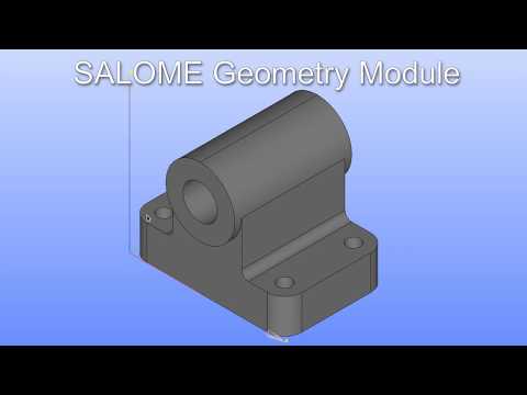 SALOME Geometry Module - video from Open CASCADE
