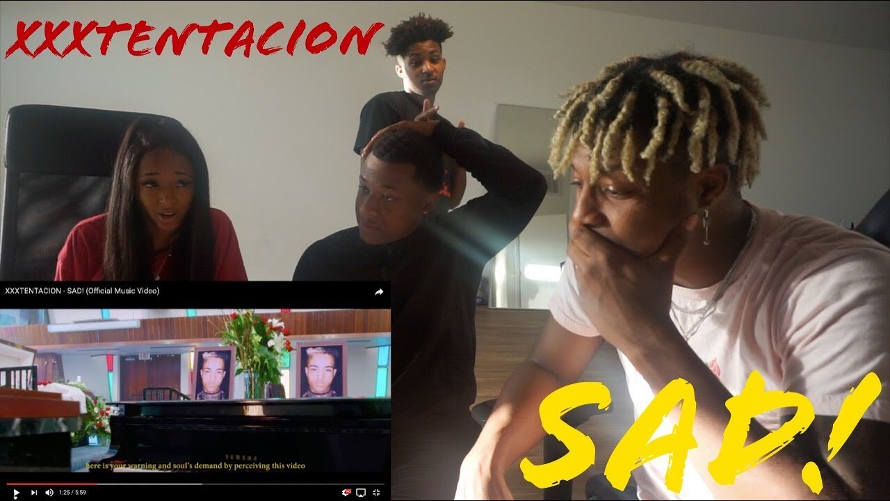 Xxxtentacion Sad Official Music Video Reaction Youtube