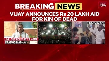 Karur Stampede: Vijay 