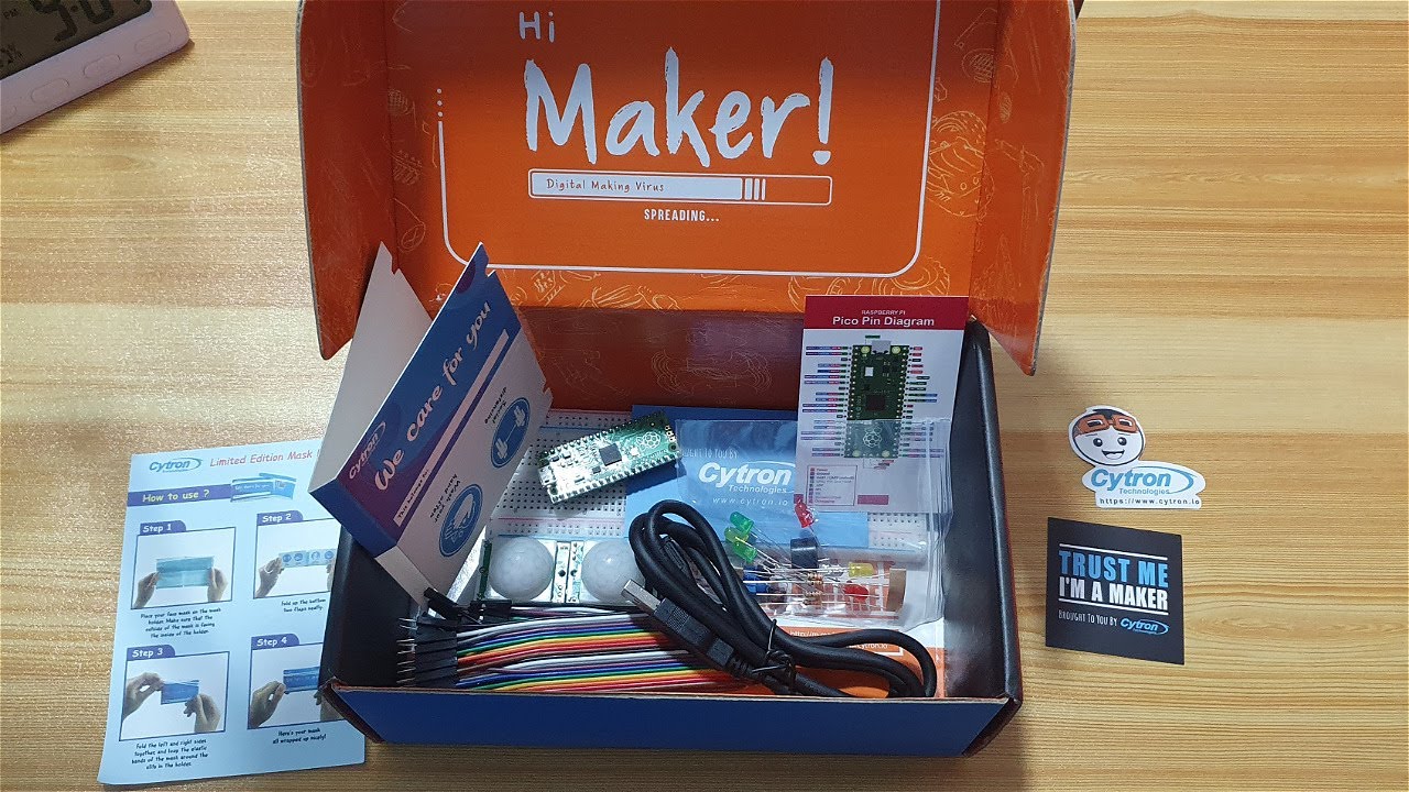 Raspberry Pi Pico Basic Kit Unboxing - YouTube