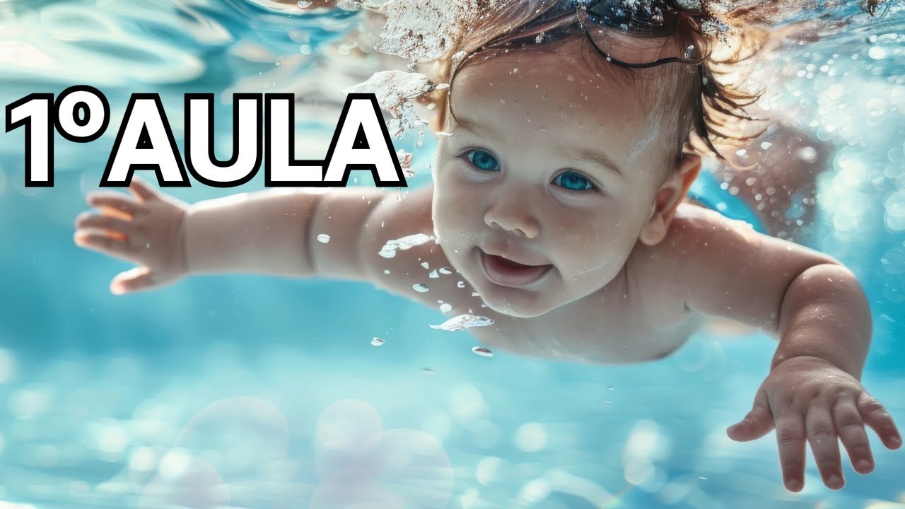 Ensinar BEBÉS a NÃO SE AFOGAREM na àgua