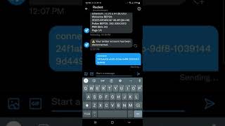 Linking RocketBot Mobile App to Twitter