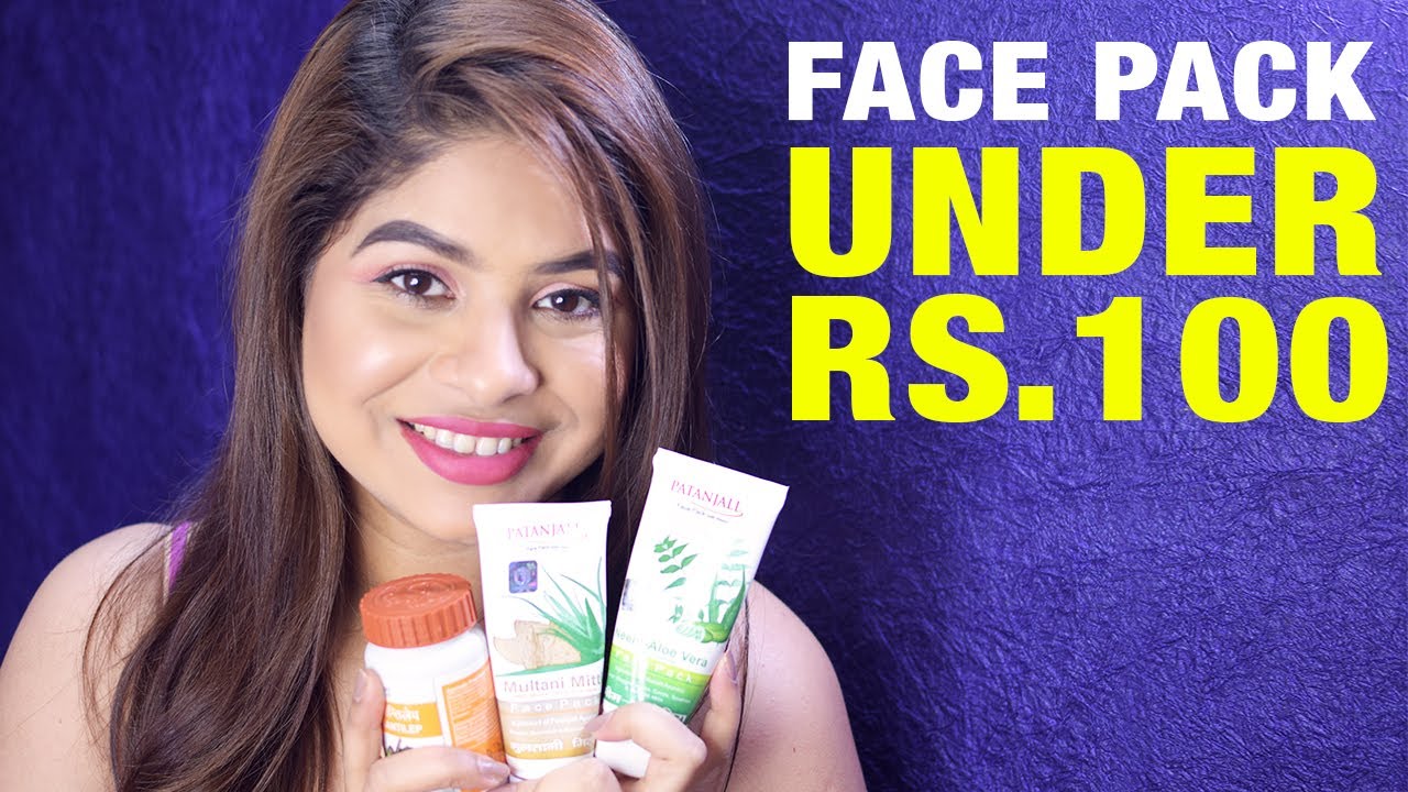 Face Masks for Oily & Acne Skin Patanjali Face Masks YouTube