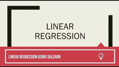 Machine Learning: Linear regression using Python
