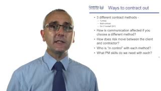 8.2 Contract Strategies