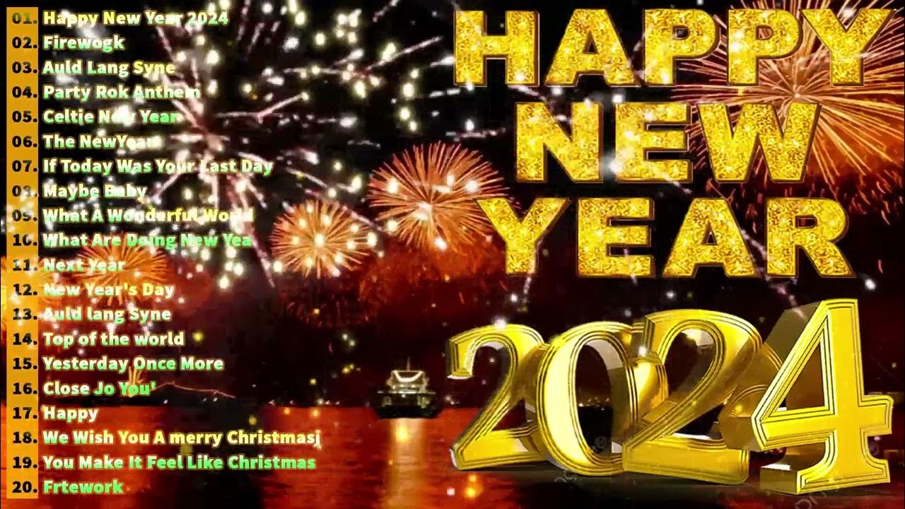 2 (Hour) Happy New Year Songs Playlist 🎉🎁 New Year Music Mix 2024🎉 Best