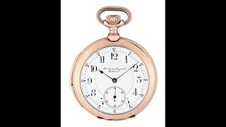 Schmitt Horan & Co November 2, 2024: Lot 418 gold minute repeating pocket watch for Bowler & Burdick