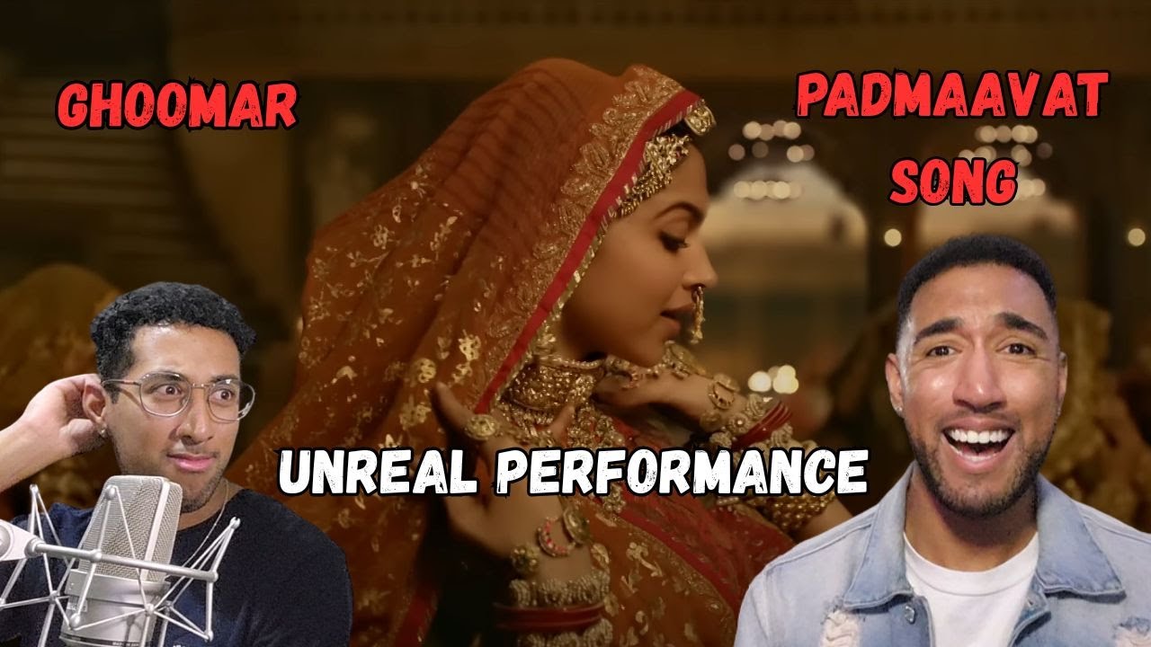 RAPPERS REACT TO "Padmaavat Song" Ghoomar 