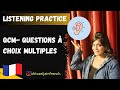 Lesson002 qcm  multiple choice questions  listening  delf a2 delfa2 delfb1 alliancefrancaise