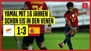 Thumbnail for Lamine Yamal eröffnet den Spanien-Sieg: Zypern - Spanien 1:3 | European Qualifiers | DAZN