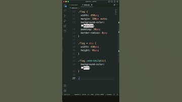 I created Russia flag with #html and #css #shorts