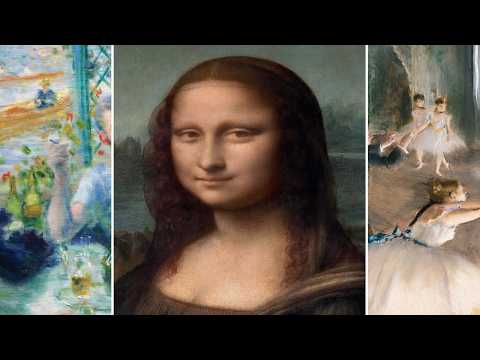 Masterpieces TV — Silent Art Gallery · August 29 Afternoon | da Vinci · Mona Lisa & others