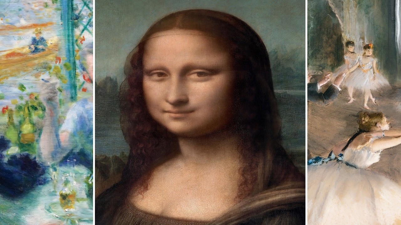 Masterpieces TV — Silent Art Gallery · August 29 Afternoon | da Vinci · Mona Lisa & others