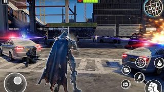 Batman Flying Bat Superhero Man Gameplay screenshot 5