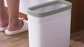 Creative Household Gap Bin For Living Room, Bedroom, Modern Simple Trash Can