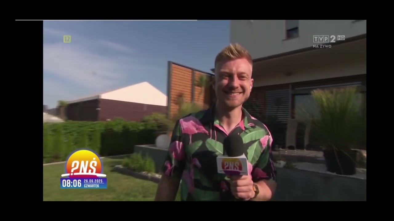 Palmy z Lubska w programie Pytanie na śniadanie. TVP2. Palmy w Polsce. Rośliny egzotyczne.