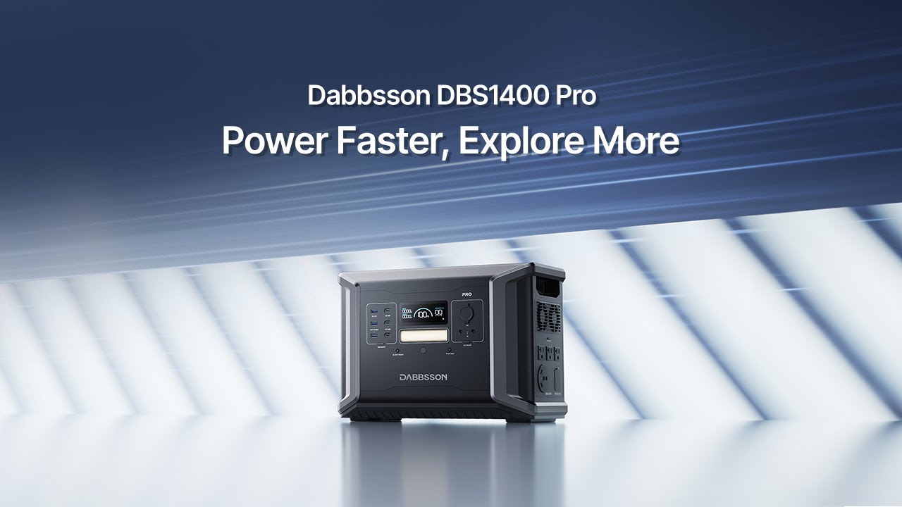 最強ポタ電】半固体リン酸鉄搭載のDABBSSON DBS1400 Pro