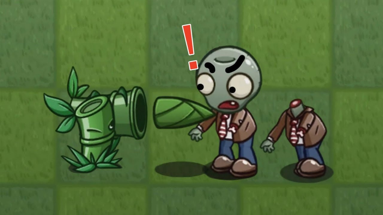 植物们：小僵尸，现在时代变了！给我开炮！！【我真是小熊】