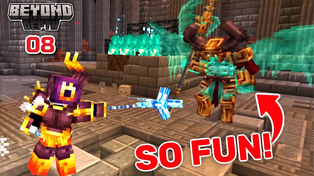 Fighting more INSANE Bosses! [Beyond Depth EP 08] - YouTube