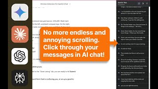 Ai Chat Navigator Chrome Extension screenshot 3