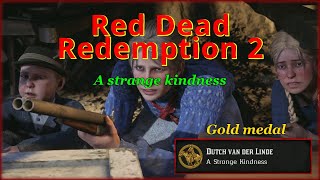 RDR2 - Mission #22 - A strange kindness, New game GOLD walktrough, HIGH HONOR, PC, 4K, ULTRA
