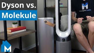 Molekule vs.  Dyson (SidebySide Air Purifier Battle)