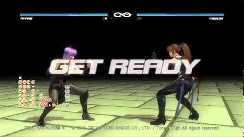Ayane DOA5 critical burst combos