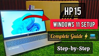 New Laptop Windows 11 Setup 🔥 Step by Step | First Time Complete Guide 💻