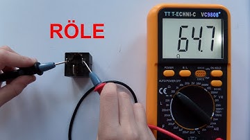 Röle nedir ? görevi,çalışması,kontrolü (Automotive Relays)