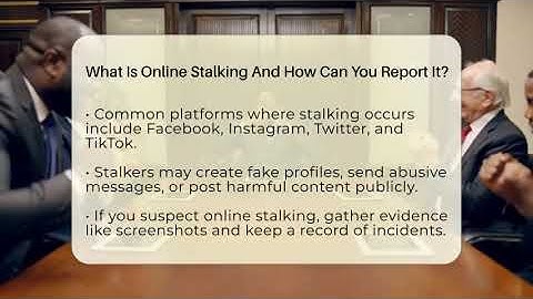 What Is Online Stalking And How Can You Report It? - Everyday-Networking