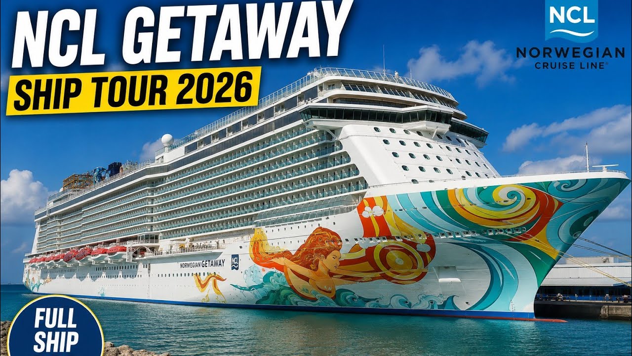 Norwegian Getaway 2026 Ship Tour